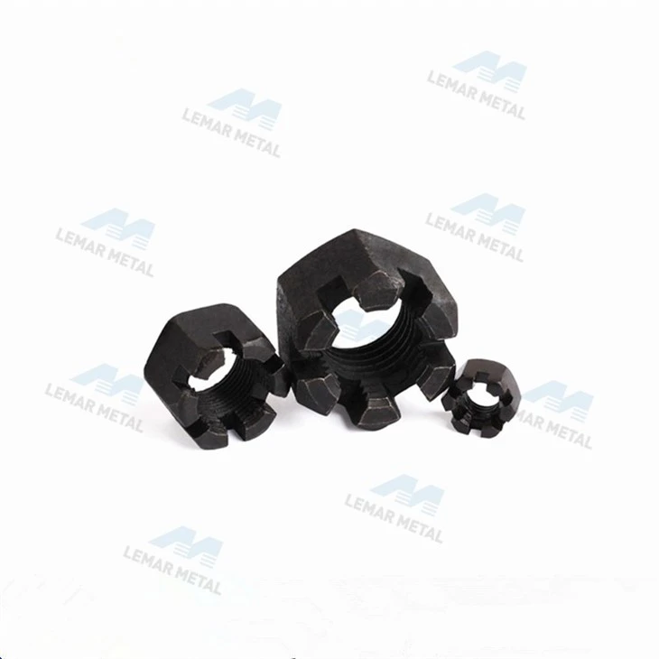 info-1-1 Slotted Hex Nut
